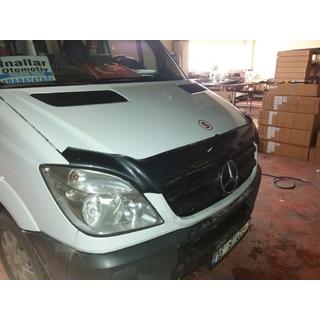 Deflettore cofano effetto carbonio 2006-2013 (EuroCap) Mercedes Sprinter W906 2006–2018 foto 4