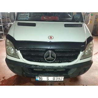 Deflettore cofano effetto carbonio 2006-2013 (EuroCap) Mercedes Sprinter W906 2006–2018 foto 3