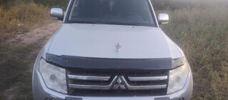 Mitsubishi Pajero Wagon IV 2006-2021 Deflettore cofano (EuroCap) foto 3