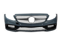 Mercedes C-class W205 2014-2021 Kit carrozzeria con paraurti posteriore completo (AMG C63-designs 2014-2018) foto 6