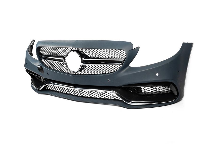 Mercedes C-class W205 2014-2021 Kit carrozzeria con paraurti posteriore completo (AMG C63-designs 2014-2018) Foto 7