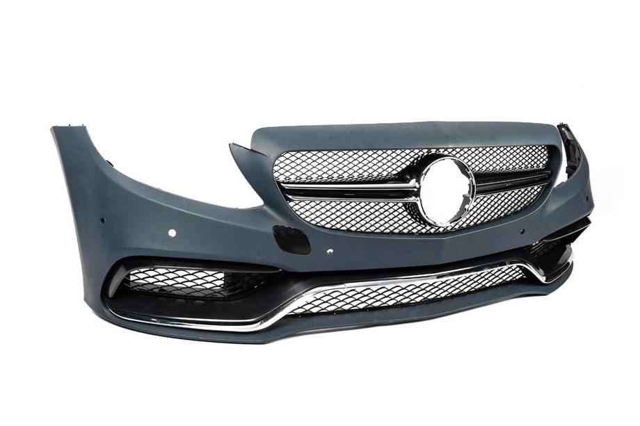 Mercedes C-class W205 2014-2021 Kit carrozzeria con paraurti posteriore completo (AMG C63-designs 2014-2018) Foto 8