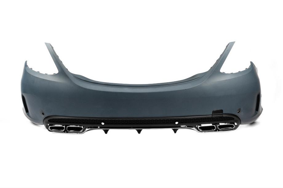 Mercedes C-class W205 2014-2021 Kit carrozzeria con paraurti posteriore completo (AMG C63-designs 2014-2018) Foto 9