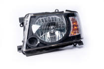Nissan Patrol Y61 1997-2011 Fari Anteriori Safari Black (2004-2008, 2pz) foto 5