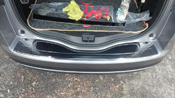 Renault Scenic/Grand 2016–2025 Protezione Paraurti Posteriore Carmos (Grand, Acciaio Inox) foto 1