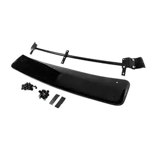 Visiera parabrezza (nero lucido, 5mm) Nissan NP300 1999-2015 foto 4