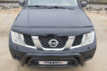 Nissan Navara 2006-2015 Deflettore cofano (EuroCap) foto 3