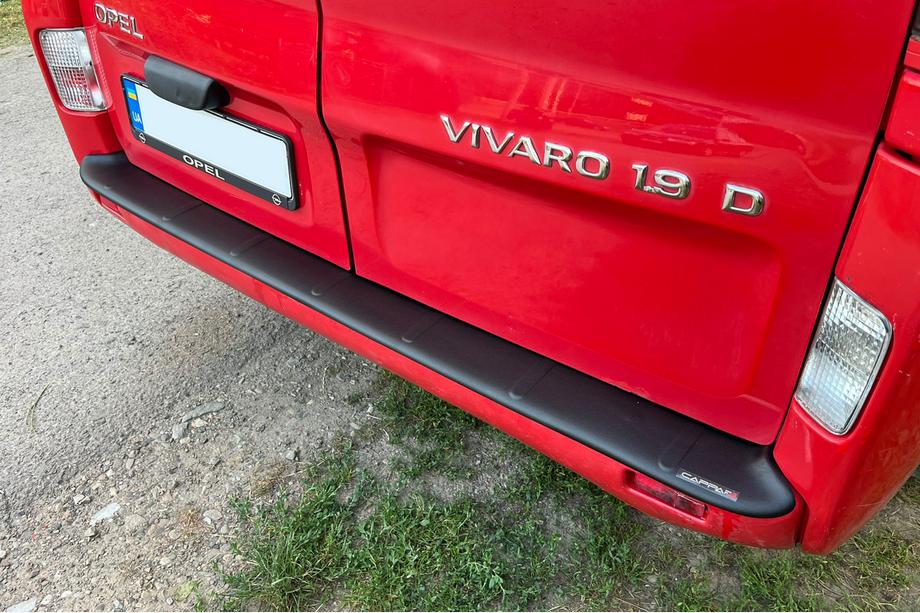 Opel Vivaro 2001–2015 Protezione paraurti posteriore EuroCap (ABS) Image
