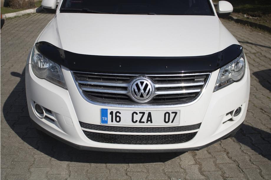 Volkswagen Tiguan 2007-2016 Deflettore cofano (EuroCap) Foto 9