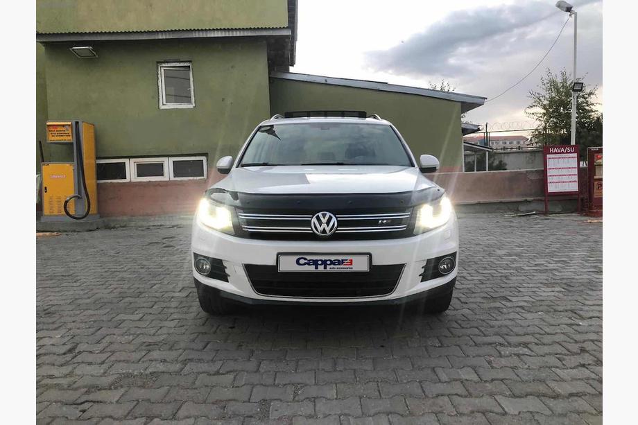 Volkswagen Tiguan 2007-2016 Deflettore cofano (EuroCap) Foto 11