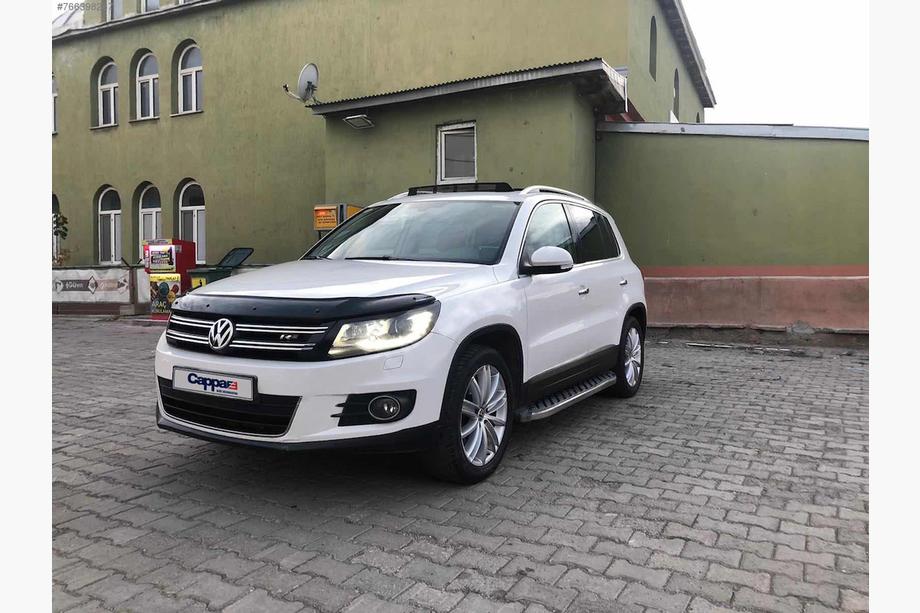 Volkswagen Tiguan 2007-2016 Deflettore cofano (EuroCap) Foto 12