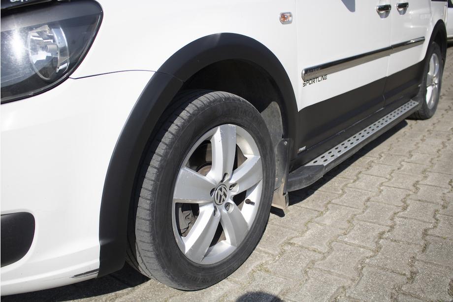 Volkswagen Caddy 2015-2020 Kit modanature e allargamenti passaruota Foto 26
