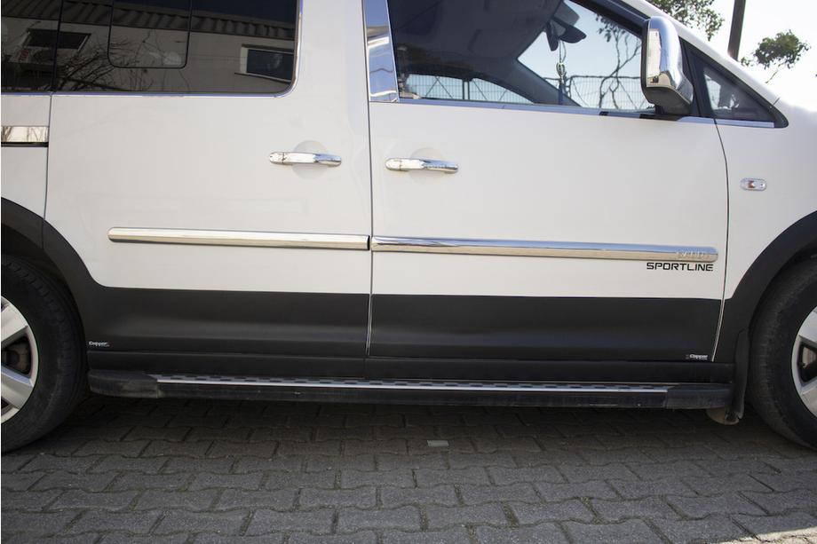 Volkswagen Caddy 2015-2020 Kit modanature e allargamenti passaruota Foto 32