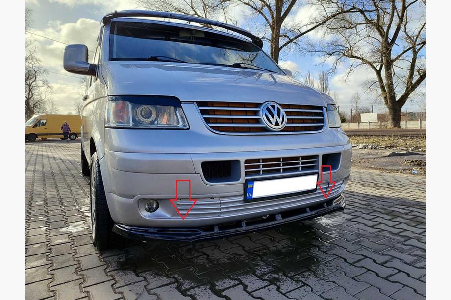Volkswagen T5 Multivan 2003–2010 Labbro anteriore (ABS) Image