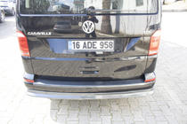 Volkswagen T6 2015-2024 Lip posteriore look carbonio (ABS) foto 6