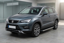 Seat Ateca 2016- Pedane Laterali BlackLine (2 pz, Alluminio) foto 1