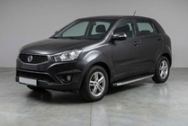 SsangYong Korando 2010-2019 Pedane Laterali BlackLine (2 pz, Alluminio) foto 1