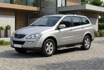 SsangYong Kyron 2005-2014 Pedane Laterali Tayga V2 (2 pz, Alluminio) foto 1
