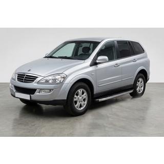 Pedane Laterali BlackLine (2 pz, Alluminio) SsangYong Kyron 2005-2014 foto 1