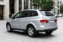 SsangYong Kyron 2005-2014 Pedane Laterali New Vision Grey (2 pz, Alluminio) foto 1