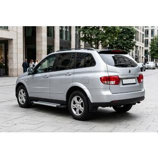 Pedane Laterali New Vision Grey (2 pz, Alluminio) SsangYong Kyron 2005-2014 foto 1
