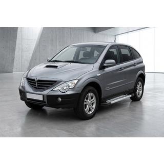 Pedane Laterali New Vision Grey (2 pz, Alluminio) SsangYong Action 2005-2018 foto 1