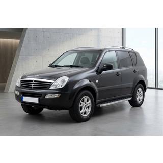 Pedane Laterali BlackLine (2 pz, Alluminio) SsangYong Rexton I 2001-2017 foto 1
