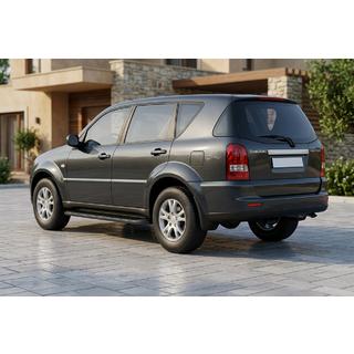 Pedane Laterali Tayga Black (2 pz, Alluminio) SsangYong Rexton I 2001-2017 foto 1