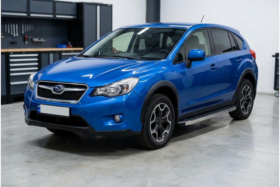 Subaru XV 2011-2017 Pedane Laterali BlackLine (2 pz, Alluminio) Image