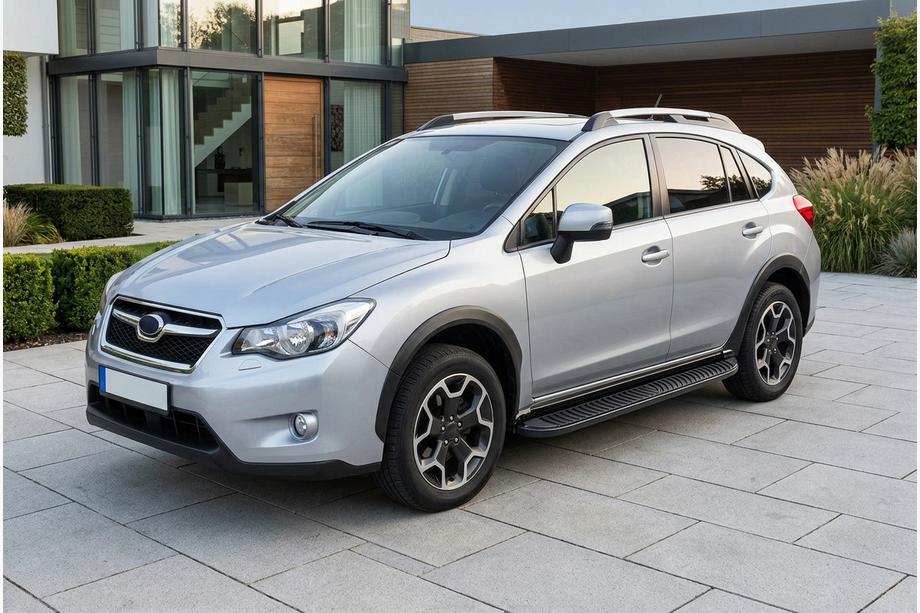 Subaru XV 2011-2017 Pedane Laterali Tayga Black (2 pz, Alluminio) Image