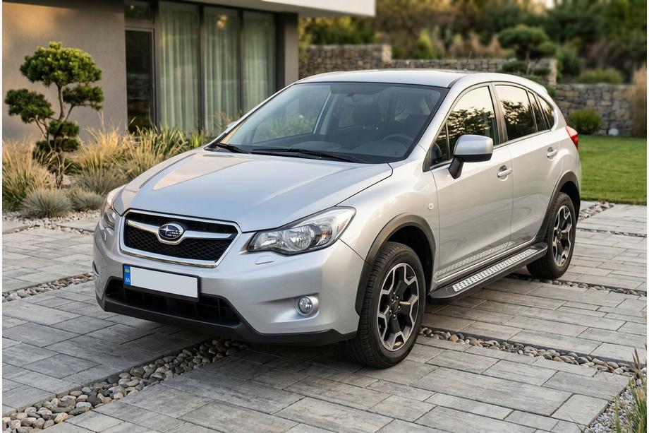 Subaru XV 2011-2017 Pedane Laterali New Vision Black (2 pz, Alluminio) Image