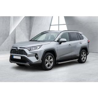 Pedane Laterali BlackLine (2 pz, Alluminio) Toyota Rav 4 2019–2025 foto 1