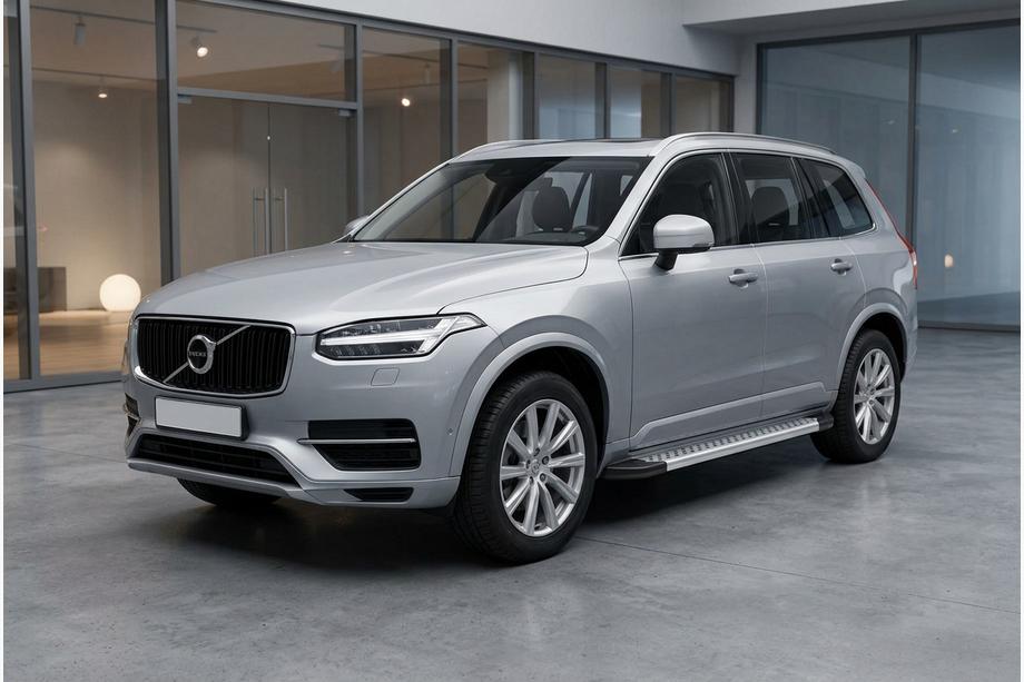 Volvo XC90 2015- Pedane Laterali New Vision Grey (2 pz, Alluminio) Image