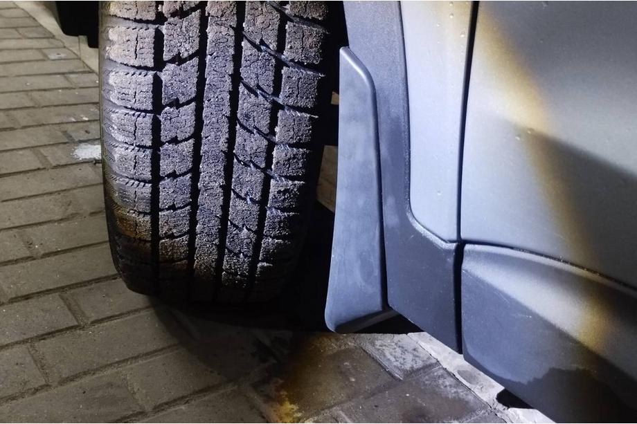 Hyundai Santa Fe 3 2012-2018 Paraspruzzi Premium (4 pz) Image