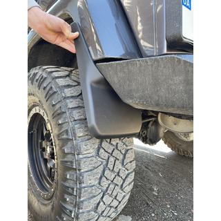 Paraspruzzi Premium (4 pz) Jeep Wrangler 2007-2017 foto 4
