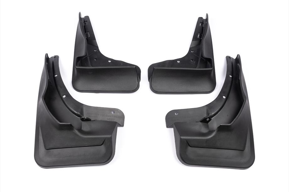 Mercedes GLE/ML class W166 2011-2018 Paraspruzzi Premium originali per ML con pedane laterali (4 pz) Foto 2