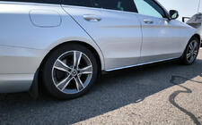 Mercedes C-class W205 2014-2021 Paraspruzzi Premium (4 pz) foto 5