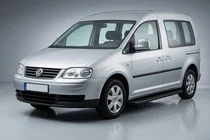 Volkswagen Caddy 2004-2010 Pedane Laterali Tayga Black (2 pz, Alluminio) foto 1