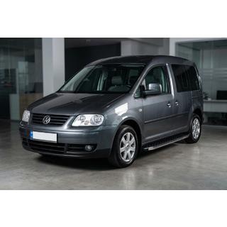 Pedane Laterali BlackLine (2 pz, Alluminio) Volkswagen Caddy 2004-2010 foto 1