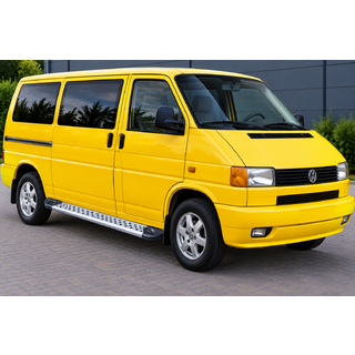 Pedane Laterali New Vision Grey (2 pz, Alluminio) Volkswagen T4 Transporter 1990-2003 foto 1