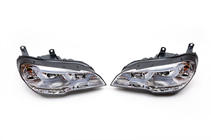 BMW X5 E70 2007-2013 Fari anteriori (2 pz, chiari) foto 2