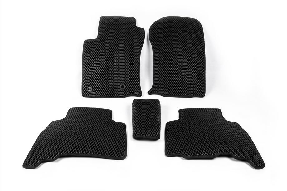 Toyota Land Cruiser Prado 150 2009-2023 Tappetini EVA (neri) 7 posti, 2009-2013 Foto 9