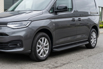 Peugeot Partner/Rifter 2019- Pedane Laterali Tayga Black (2 pz, Alluminio) foto 1