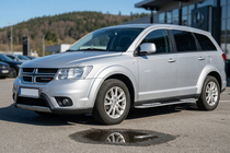 Dodge Journey 2008-2020 Pedane Laterali Tayga V2 (2 pz, Alluminio) foto 1