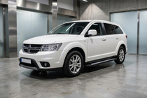 Dodge Journey 2008-2020 Pedane Laterali New Vision Black (2 pz, Alluminio) foto 1