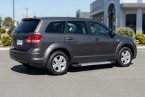 Dodge Journey 2008-2020 Pedane Laterali New Vision Grey (2 pz, Alluminio) foto 1