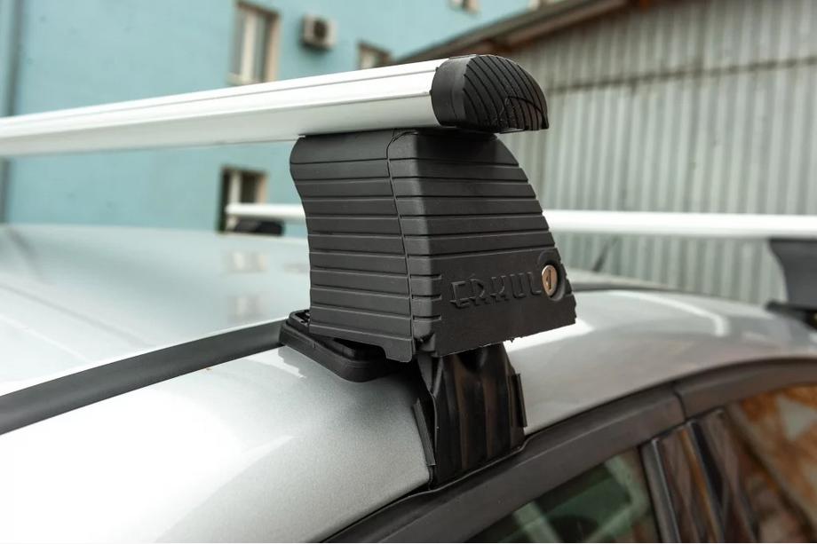 Audi A3 2003-2012 Barre portatutto per tetto liscio (2 pz, Asaf V4) Foto 7
