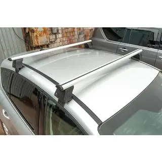 Barre portatutto per tetto liscio (2 pz, Asaf V4) Mazda 2 2003-2007 foto 2
