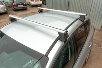 Volkswagen Passat B4 1993-1996 Barre portatutto per tetto liscio (2 pz, Asaf V4) foto 6