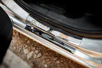 Skoda Octavia III A7 2013-2019 Battitacco Carmos V1 (8 pz, acciaio inox) foto 8